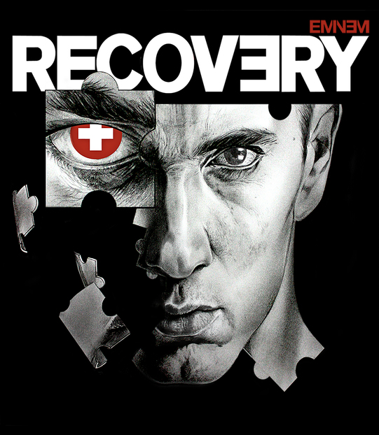 eminem recovery artwork