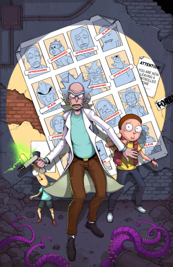 10 designers reimagine Rick and Morty